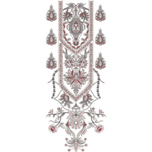 Simple Neck Embroidery Design
