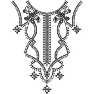 Neck Gala Embroidery Design