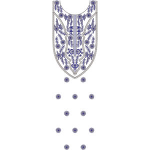 Beautiful Neck Embroidery Design