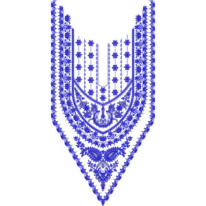 Simple Neck Embroidery Design