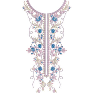Neck Gala Embroidery Design