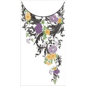 Neck Kurta Embroidery Design