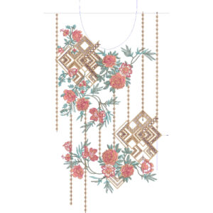Neck Gala Embroidery Design