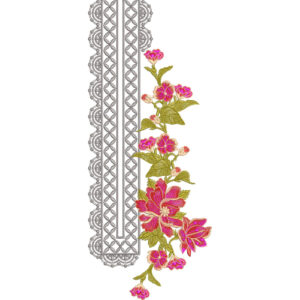 Neck Gala Embroidery Design