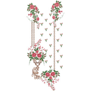 Beautiful Neck Embroidery Design