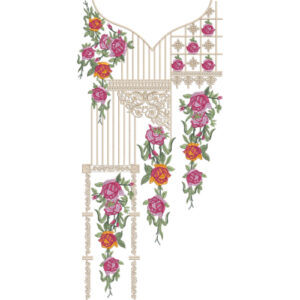 Simple Neck Embroidery Design