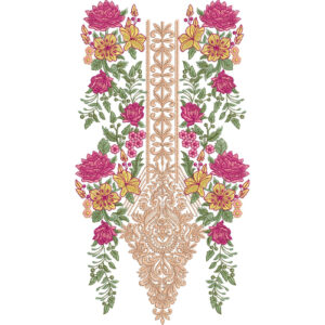 Neck Kurta Embroidery Design