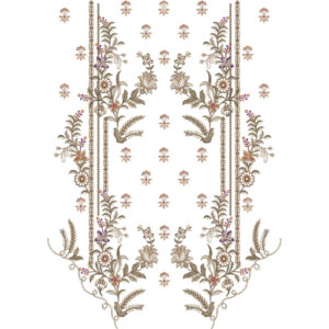 Unique Neck Embroidery Design