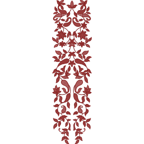 Neck Kurta Embroidery Design