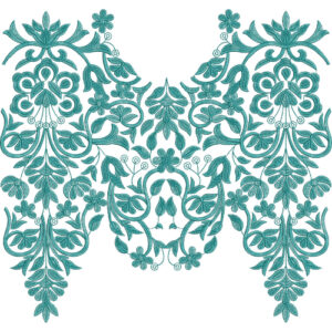 Neck Gala Embroidery Design