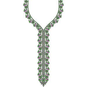 Beautiful Neck Embroidery Design