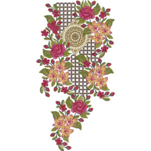 Neck Gala Embroidery Design