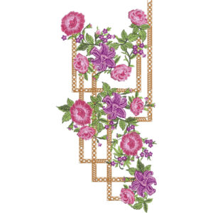 Neckline Embroidery Design