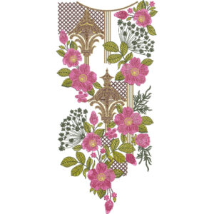 Neck Gala Embroidery Design
