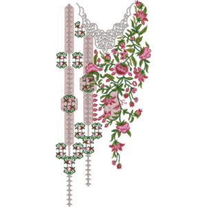 Beautiful Neck Embroidery Design
