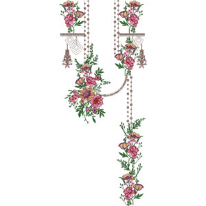 Simple Neck Embroidery Design