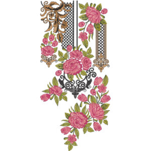 Simple Neck Embroidery Design