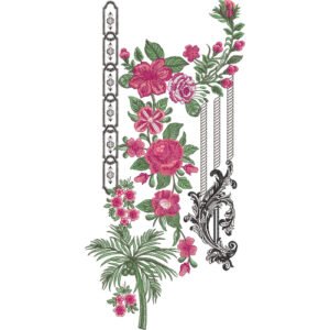 Neck Gala Embroidery Design