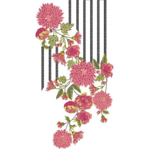 Neckline Embroidery Design