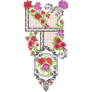 Simple Neck Embroidery Design