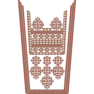 Neckline Embroidery Design