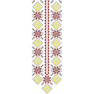 Unique Neck Embroidery Design