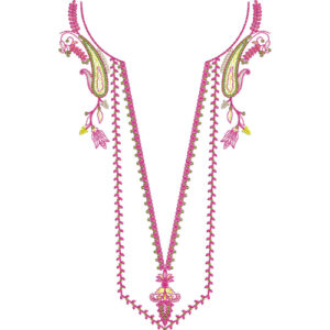 Neck Gala Embroidery Design