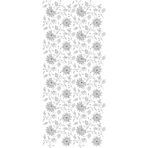 Unique All Over Jall Embroidery Design