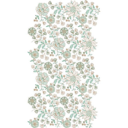 All Over Jall Embroidery Design