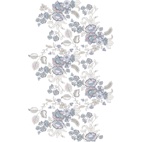 All Over Jall Kurta Embroidery Design