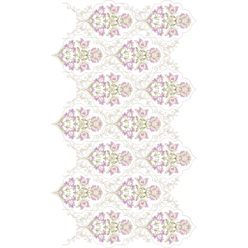Simple All Over Jall Embroidery Design