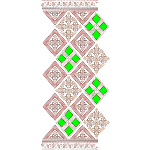 All over jall pattern Embroidery Design
