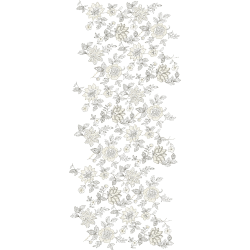 Beautiful All Over Jall Embroidery Design