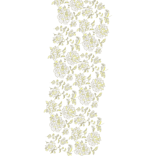 Floral All Over Jall Embroidery Design