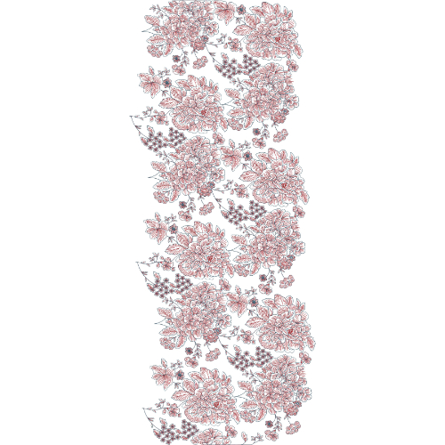 All over jall pattern Embroidery Design
