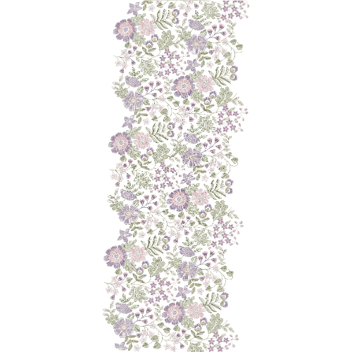 Floral All Over Jall Embroidery Design