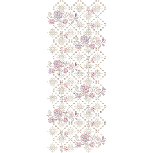 All Over Jall Embroidery Design