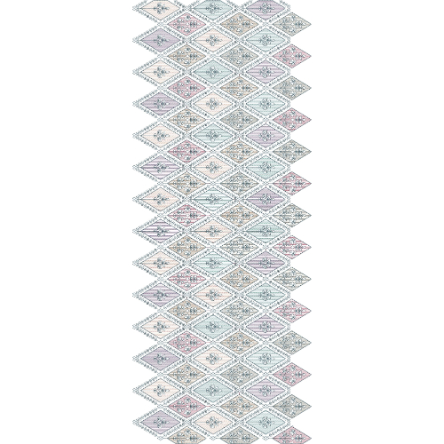Delicate All Over Jall Embroidery Design
