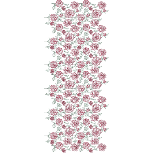 All Over Jall Kurta Embroidery Design