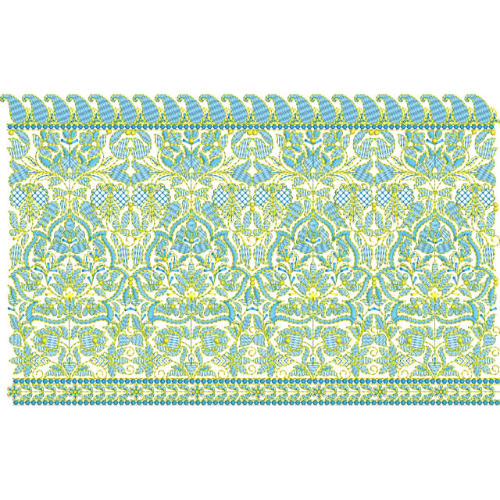 Floral Lace Embroidery Design