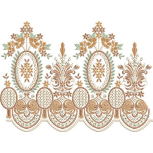 Lace Kurta Embroidery Design