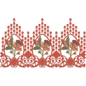 Delicate Lace Embroidery Design