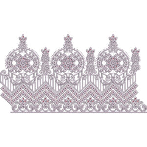 Lace Kurta Embroidery Design