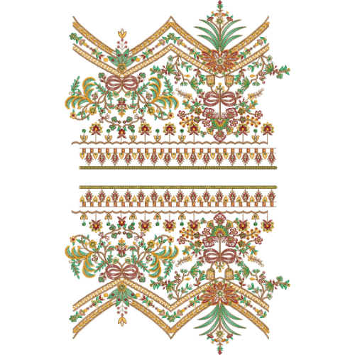 Lace Embroidery Design