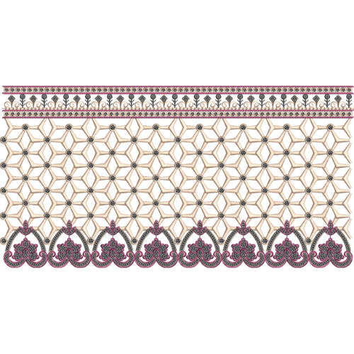 Unique Lace Embroidery Design