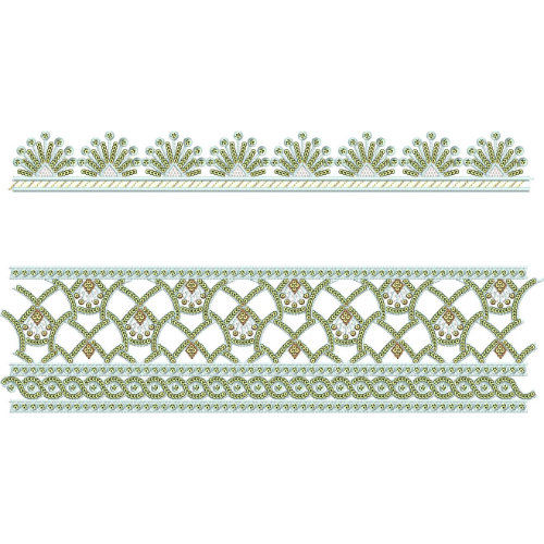 Lace Flower Embroidery Design