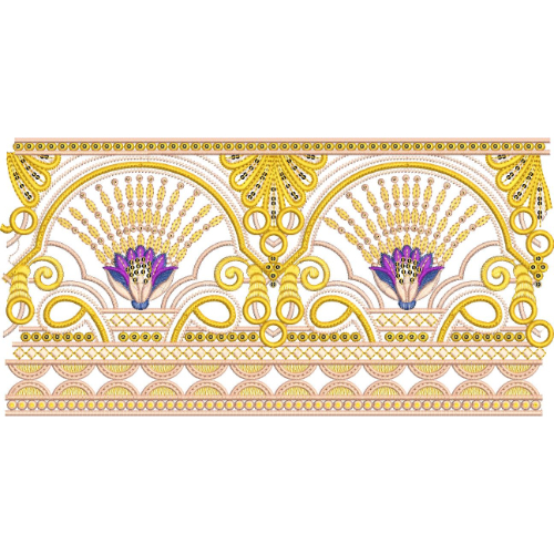 Delicate Lace Embroidery Design