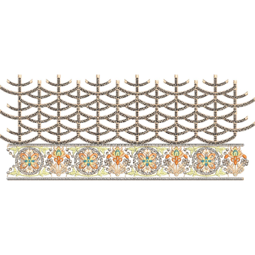Simple Lace Embroidery Design
