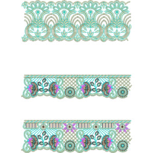 Lace Flower Embroidery Design