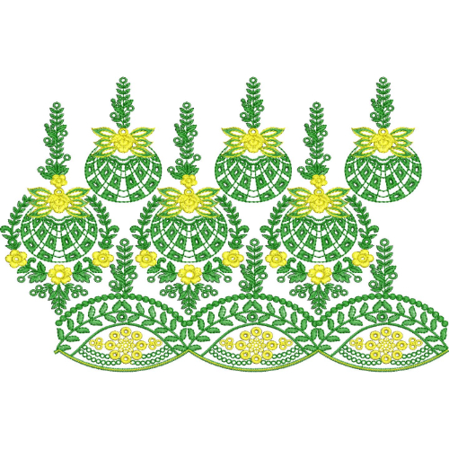 Lace Embroidery Design